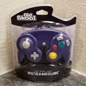Gamecube Controller, Purple / Indigo (NEW) - Nintendo - Old Skool